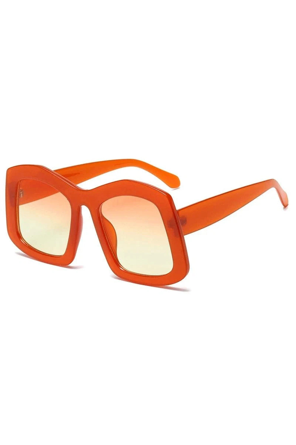 Y2k Big Square Gradient Sunglasses