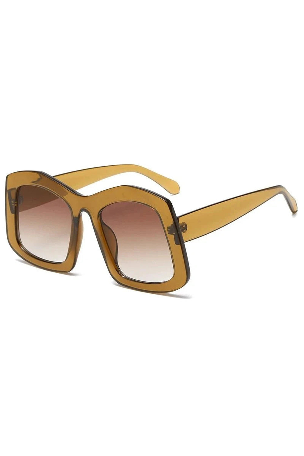 Y2k Big Square Gradient Sunglasses