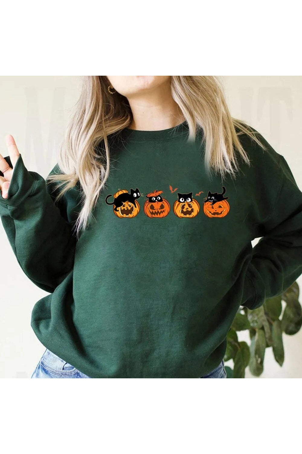 Y2k Black Cat Halloween Hoodie