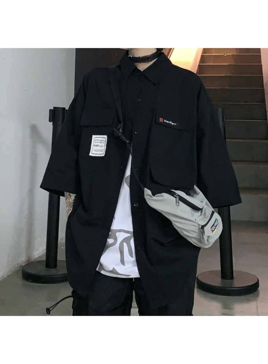 Y2k Black Egirl Shirt