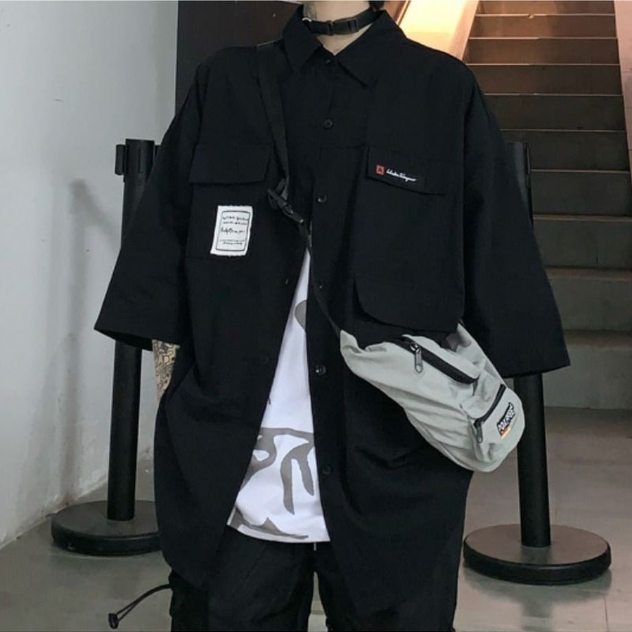 Y2k Black Egirl Shirt