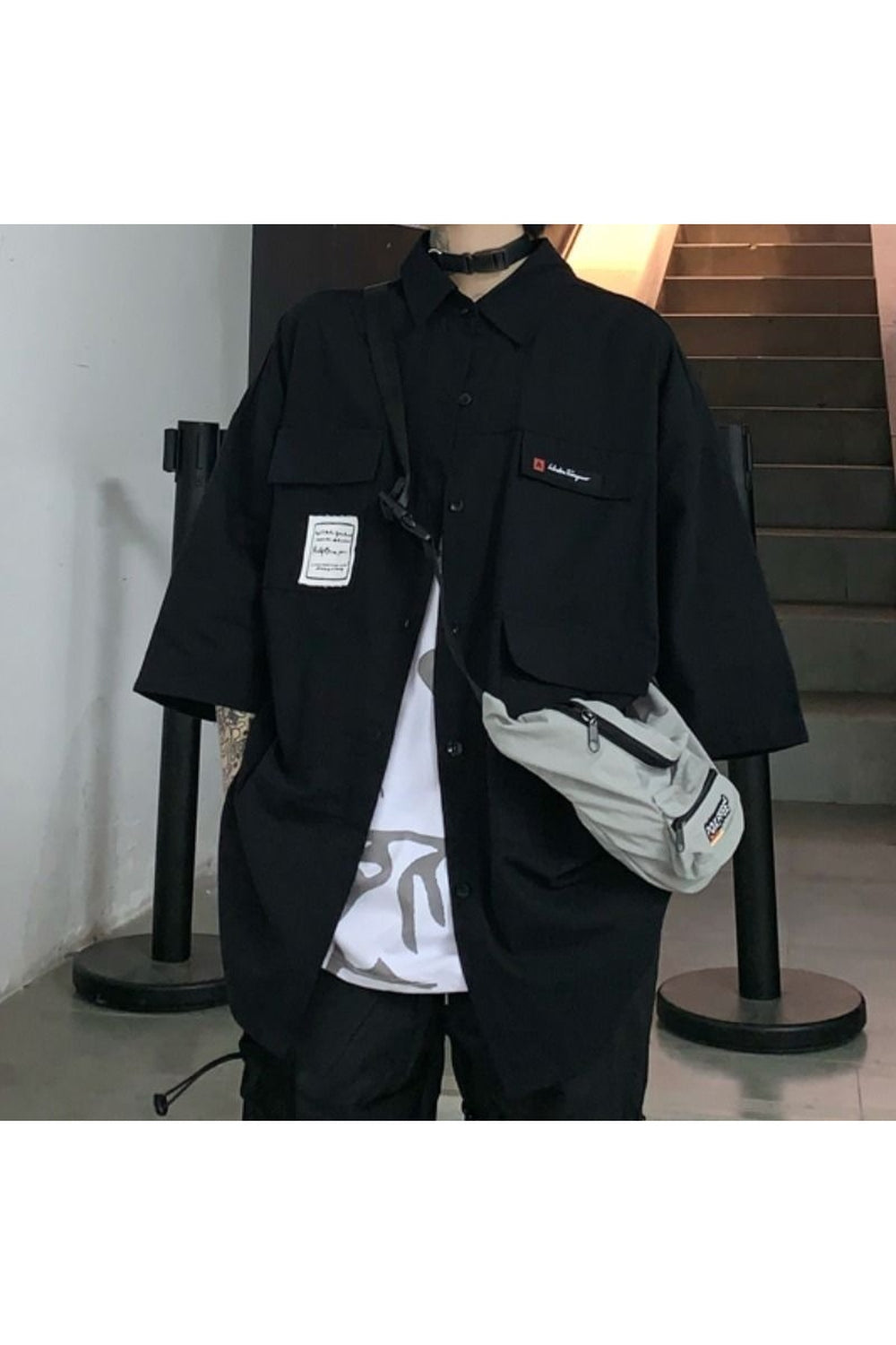 Y2k Black Egirl Shirt