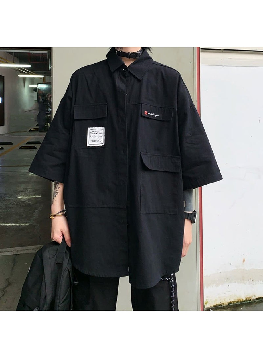 Y2k Black Egirl Shirt