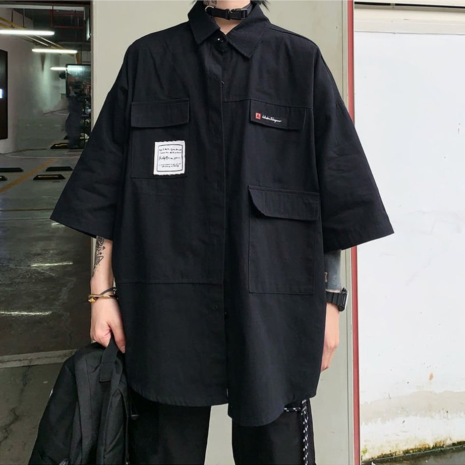 Y2k Black Egirl Shirt