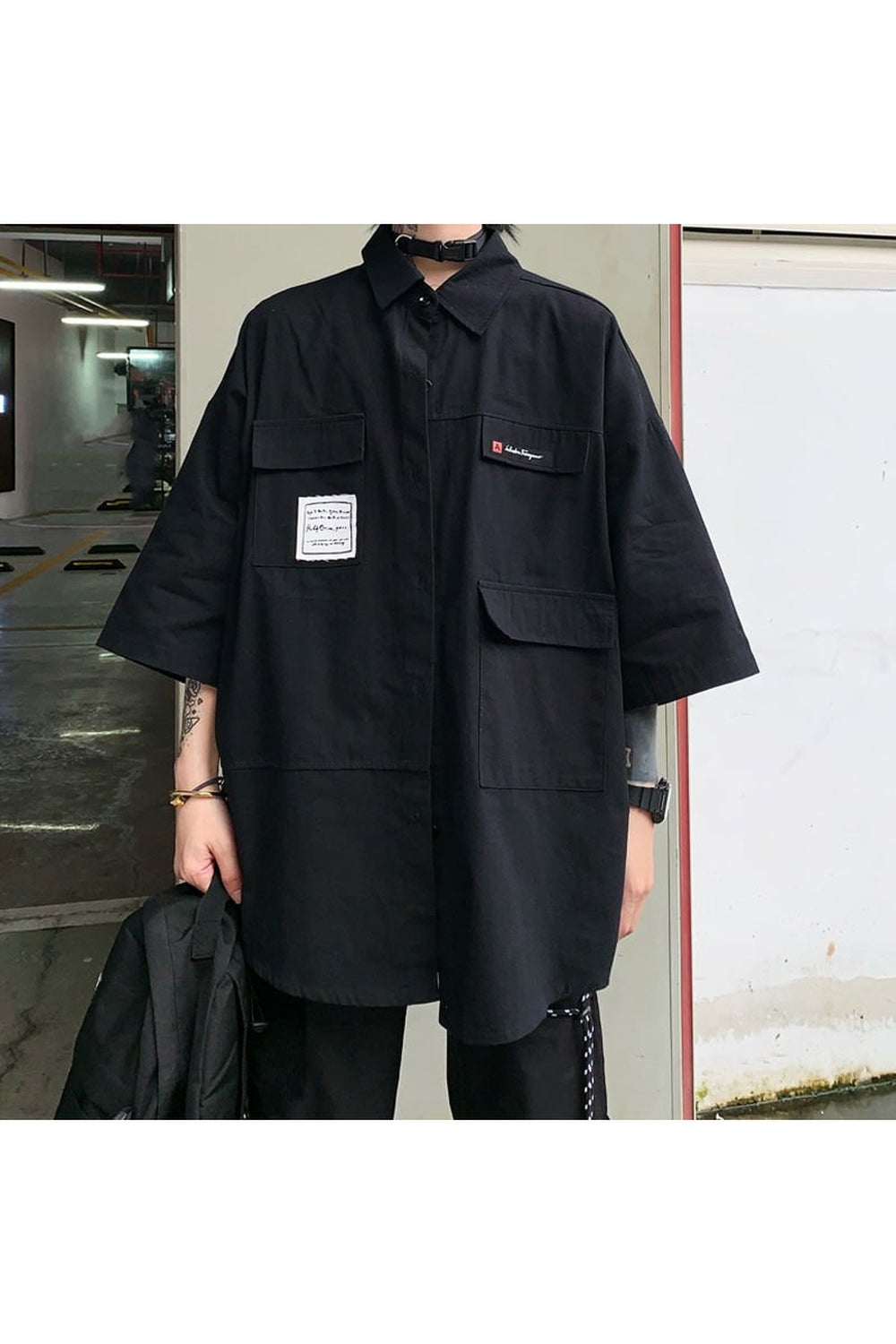 Y2k Black Egirl Shirt