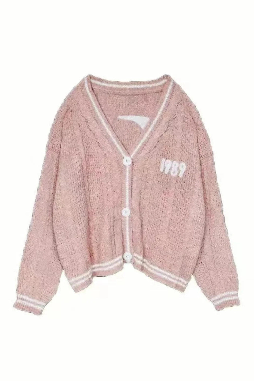 Y2k Blue Bird Embroidery Cardigan