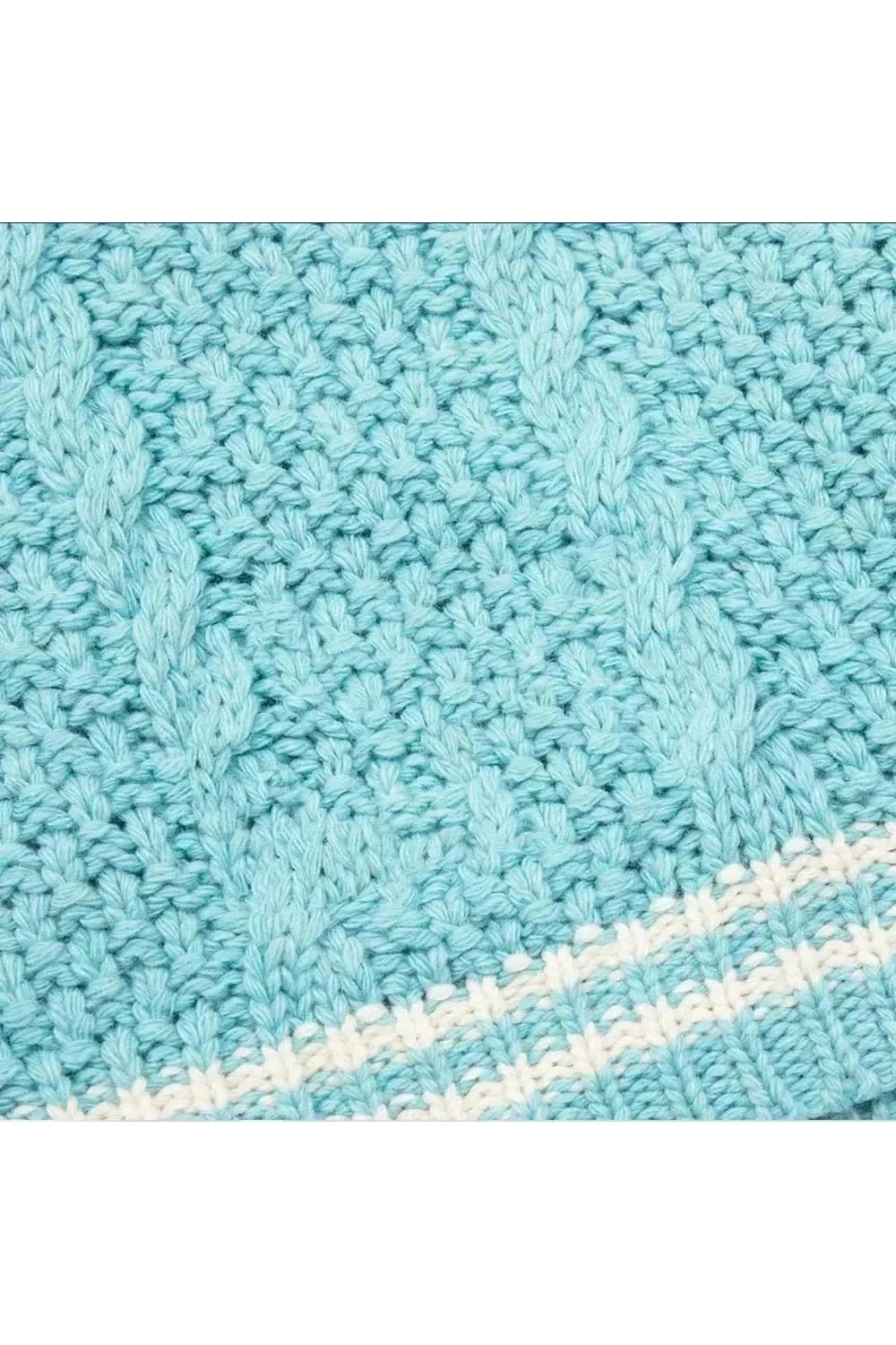 Y2k Blue Bird Embroidery Cardigan