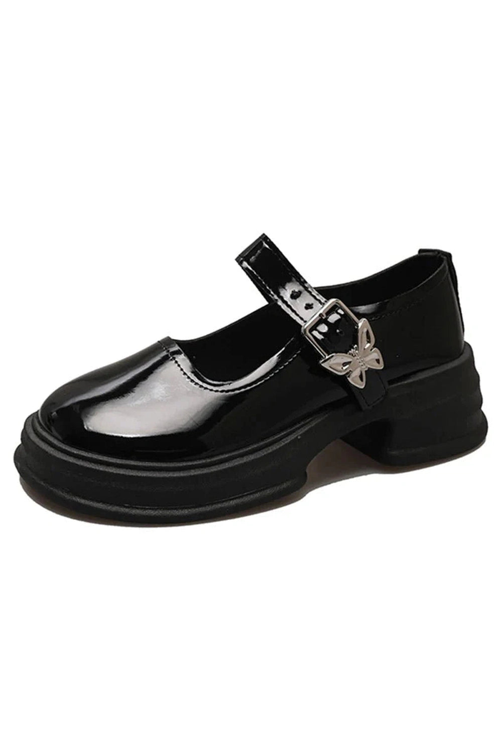 Y2k Bow Ankle Mary Jane Shoes