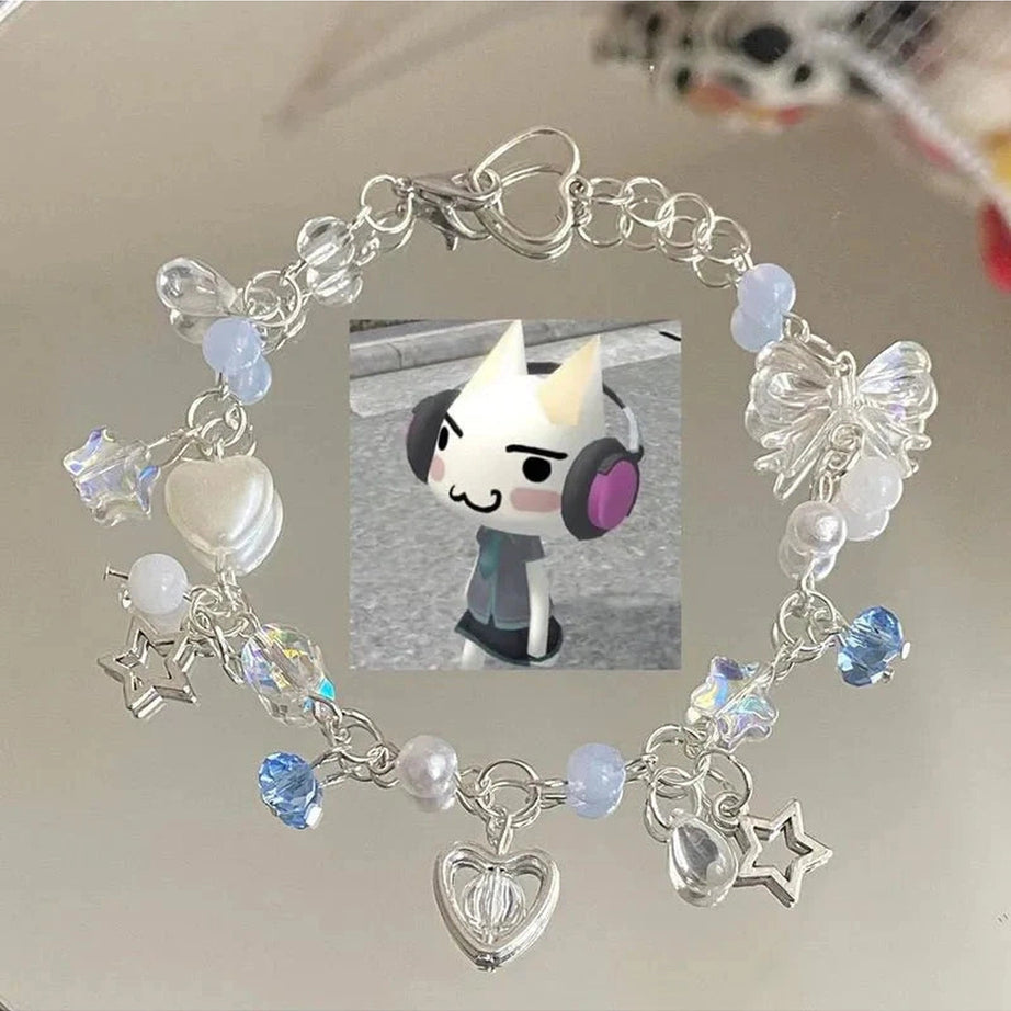 Y2k Bow Knot Star Fairy Bracelet