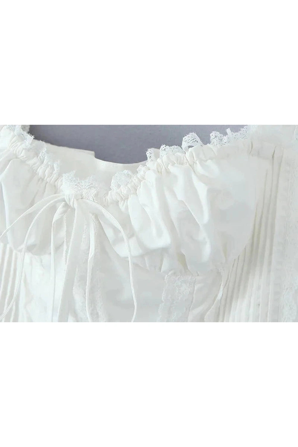 Y2k Bow Tied Cropped Top