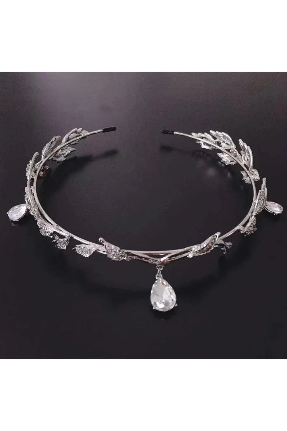 Y2k Bride Forehead Crystal Tiara