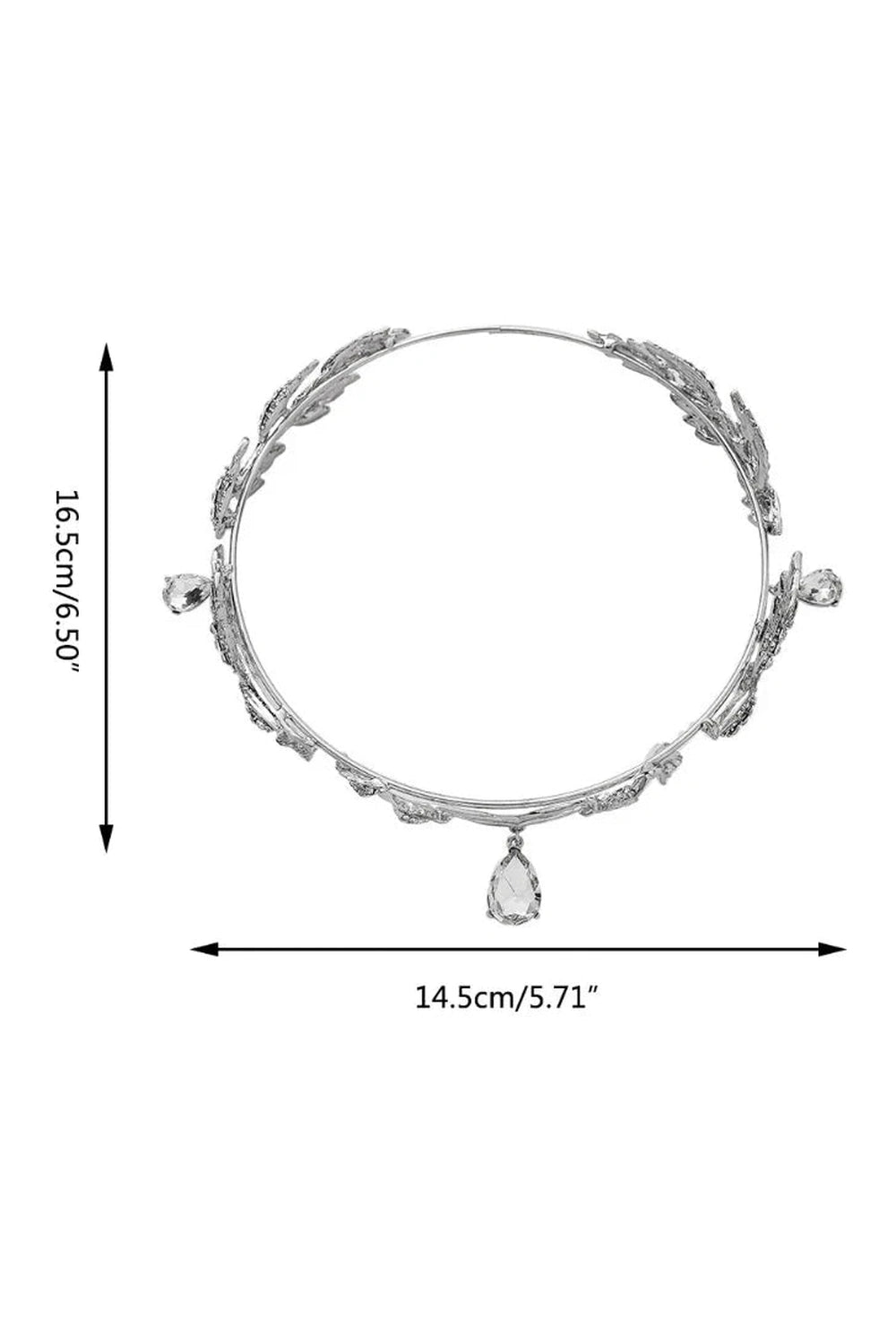Y2k Bride Forehead Crystal Tiara