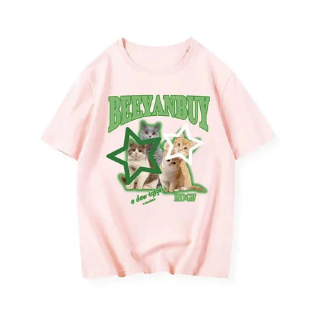 Bright Cat Star T - Shirt - T - Shirts