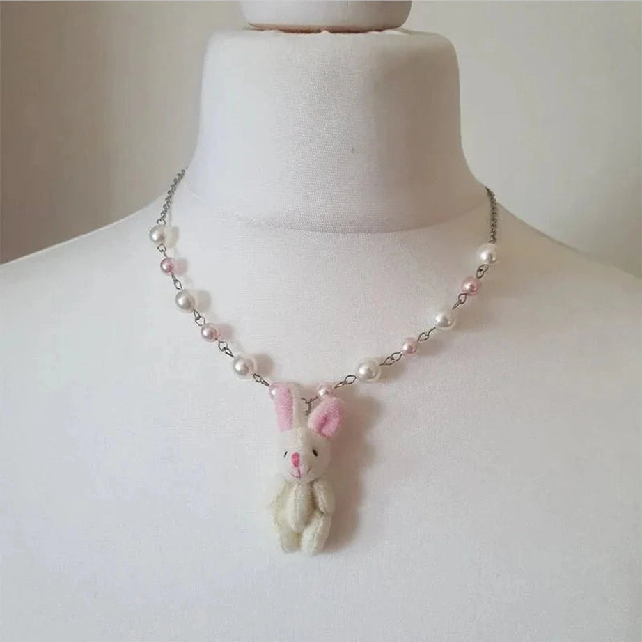 Y2k Bunny Spike Kawaii Choker