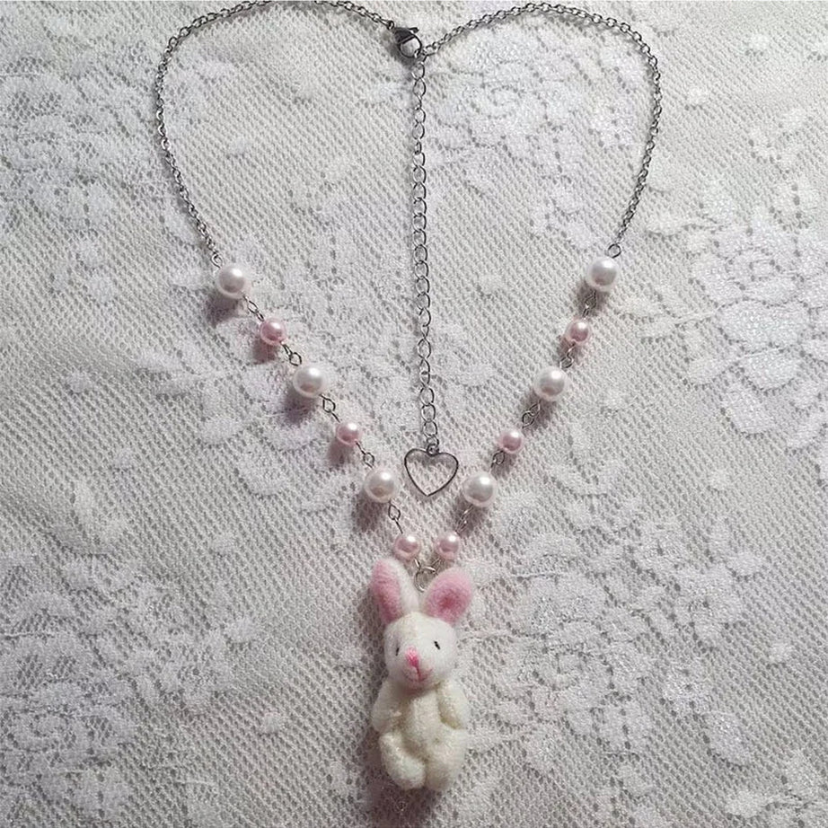 Y2k Bunny Spike Kawaii Choker
