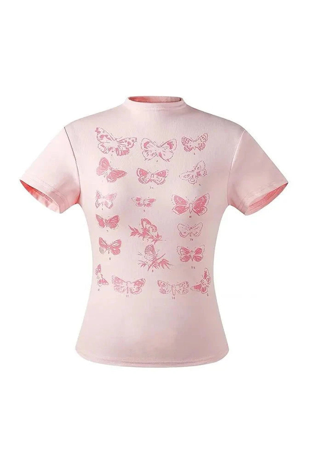 Y2k Butterfly Cotton Top