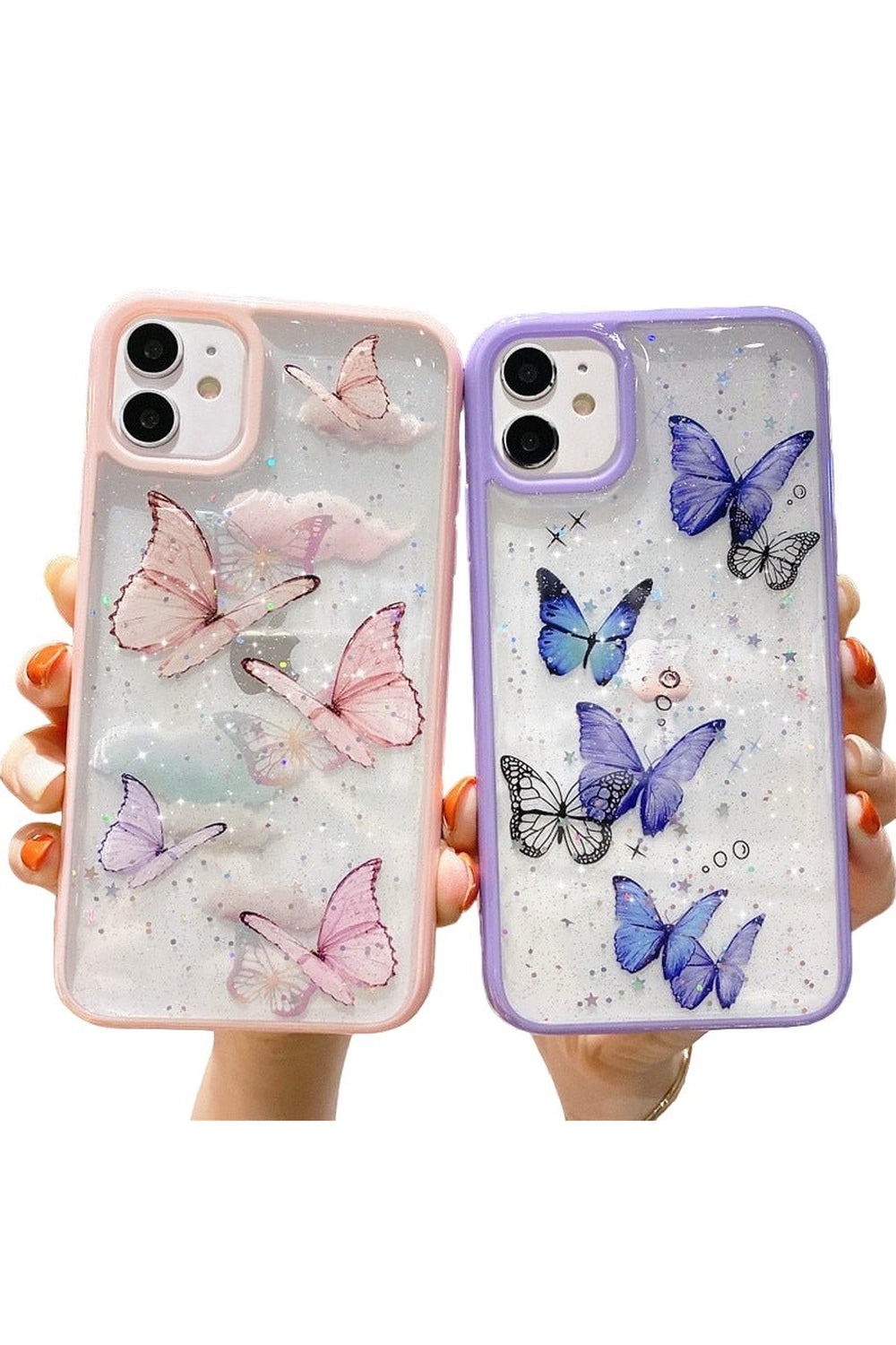 Y2k Butterfly Soft iPhone 12 13 11 Pro Max Case