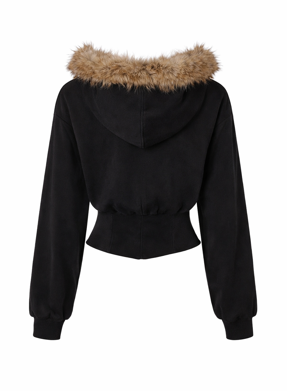 Glam Curse Korsett-Hoodie