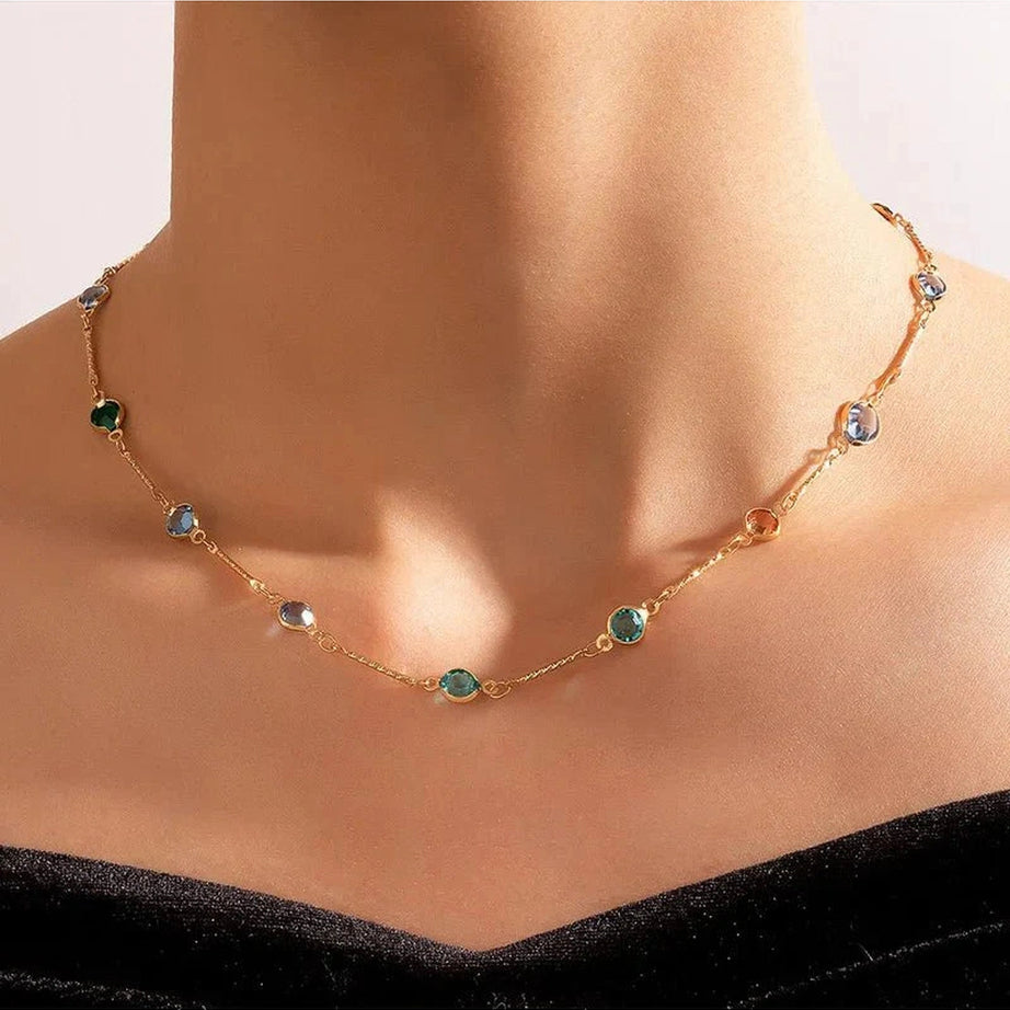 Y2k Candy Color Tassel Necklace