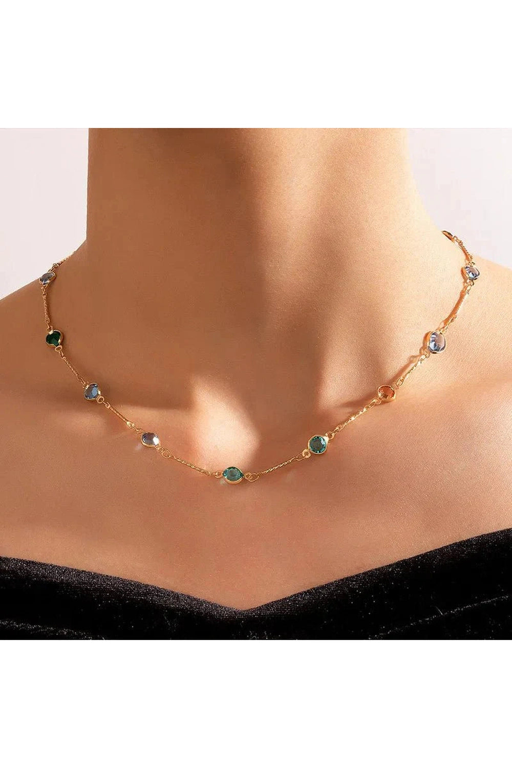 Y2k Candy Color Tassel Necklace