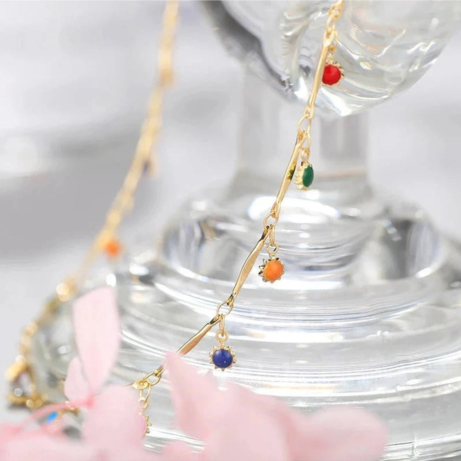 Y2k Candy Color Tassel Necklace
