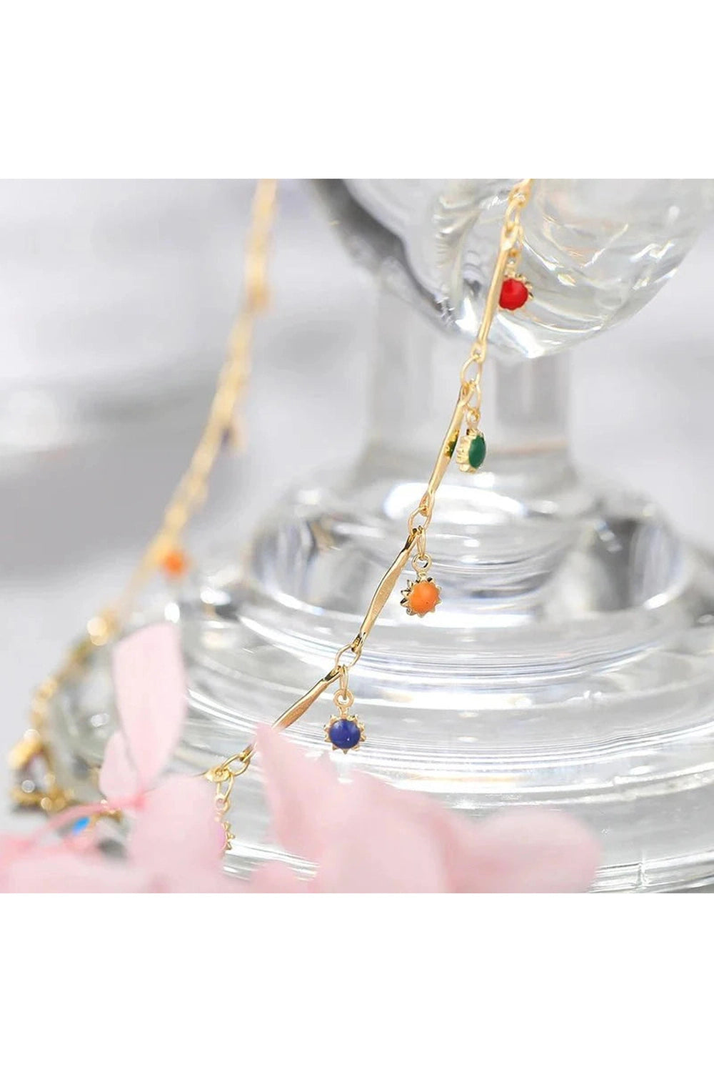 Y2k Candy Color Tassel Necklace