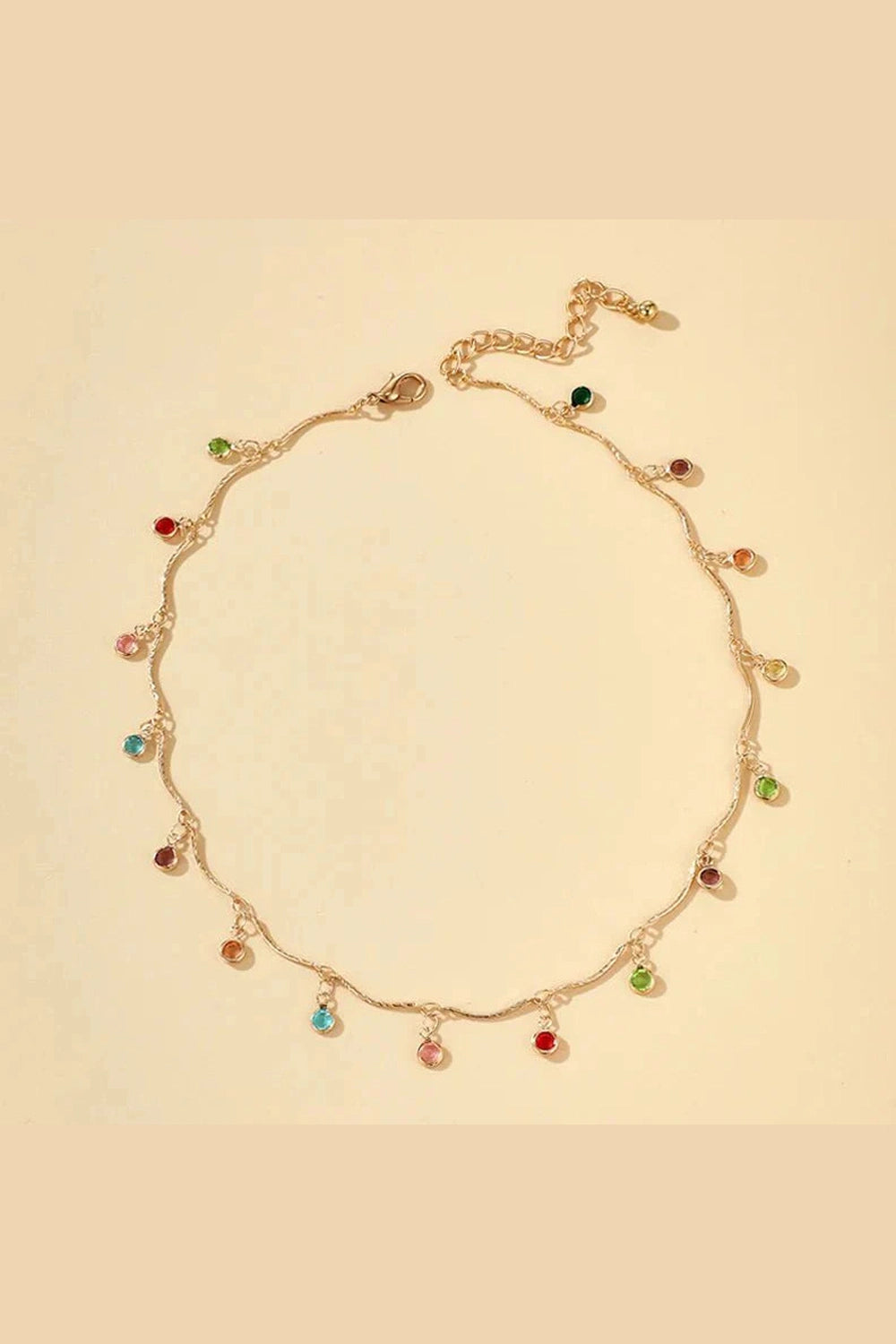 Y2k Candy Color Tassel Necklace