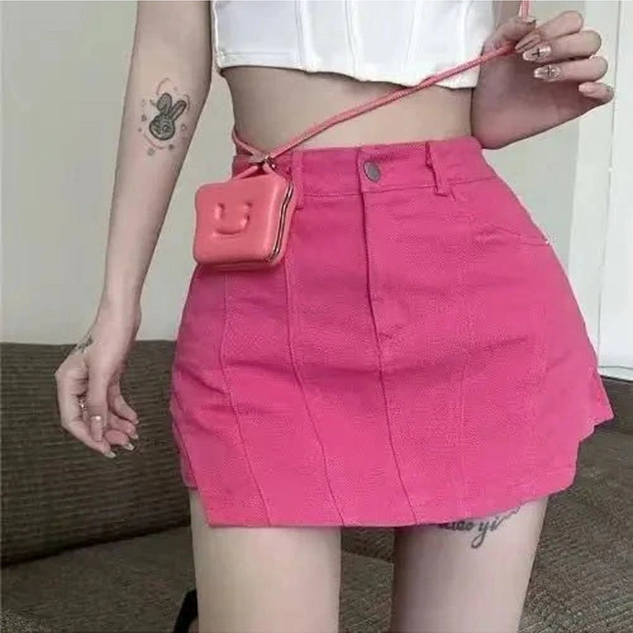 Y2k Candy Crush Mini Skirt