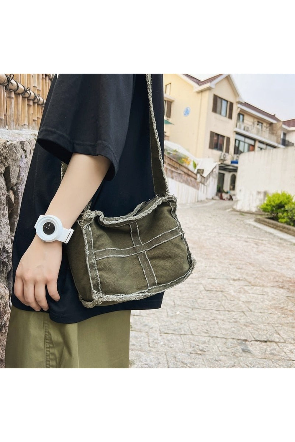 Y2k Canvas Small Bag