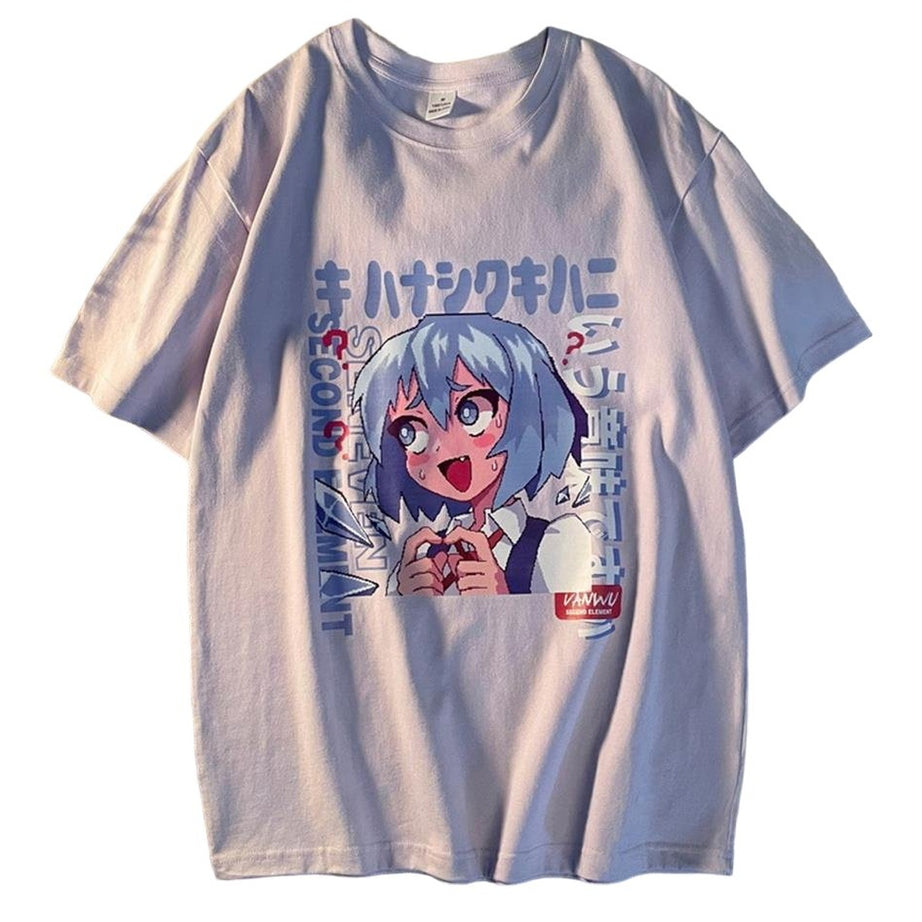 Y2k Cartoon Anime Girl T-Shirt