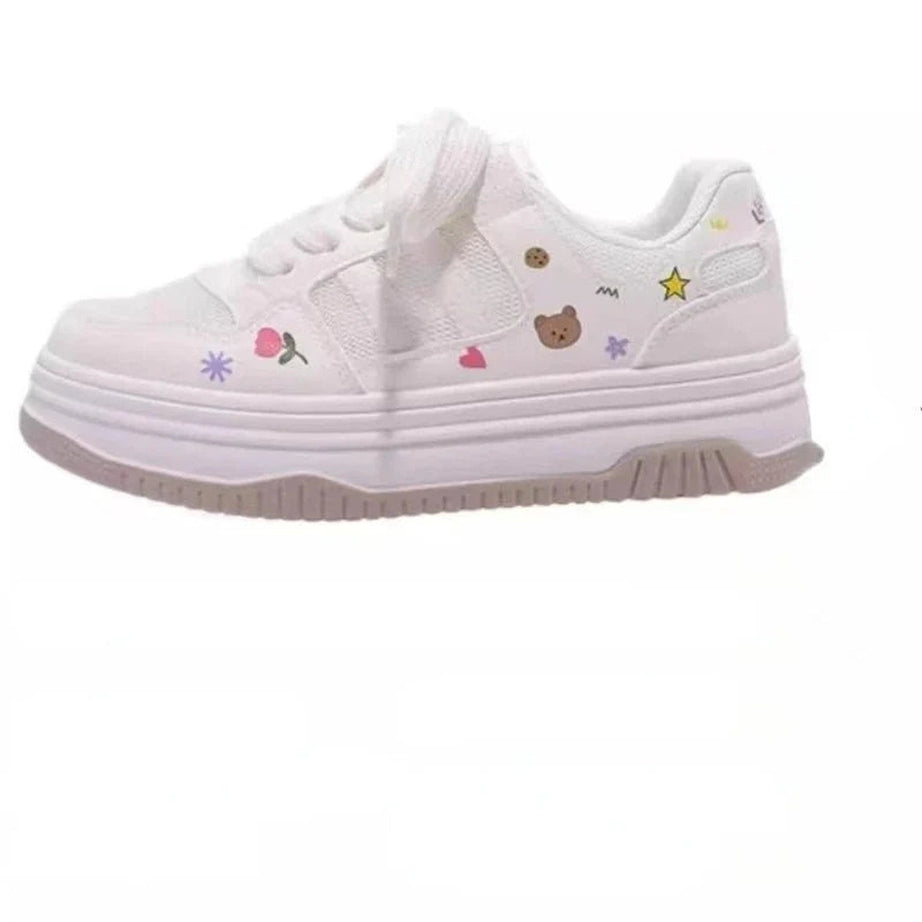 Y2k Cartoon Mesh Sneakers