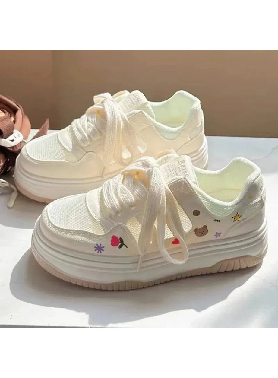 Y2k Cartoon Mesh Sneakers