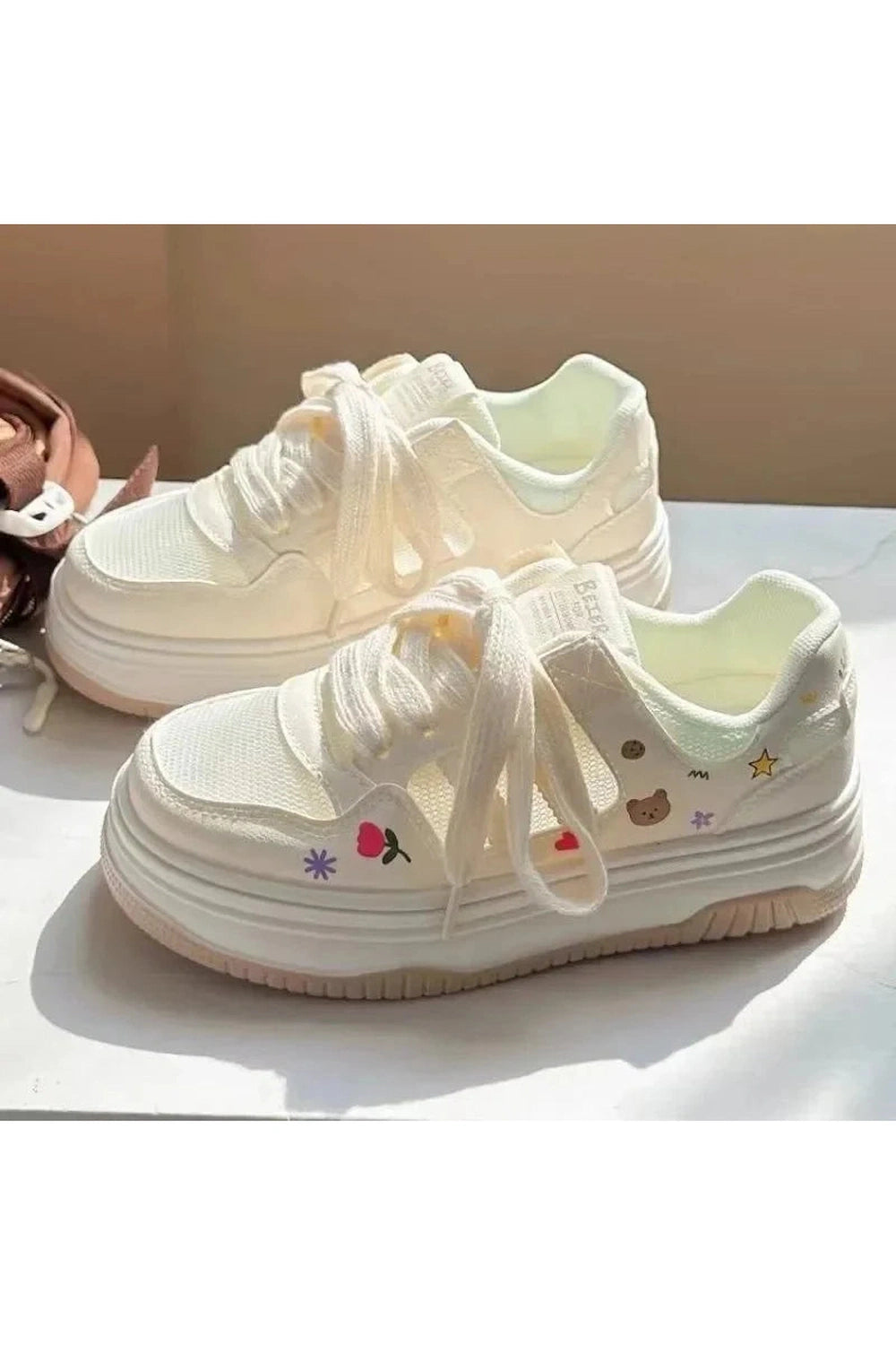 Y2k Cartoon Mesh Sneakers