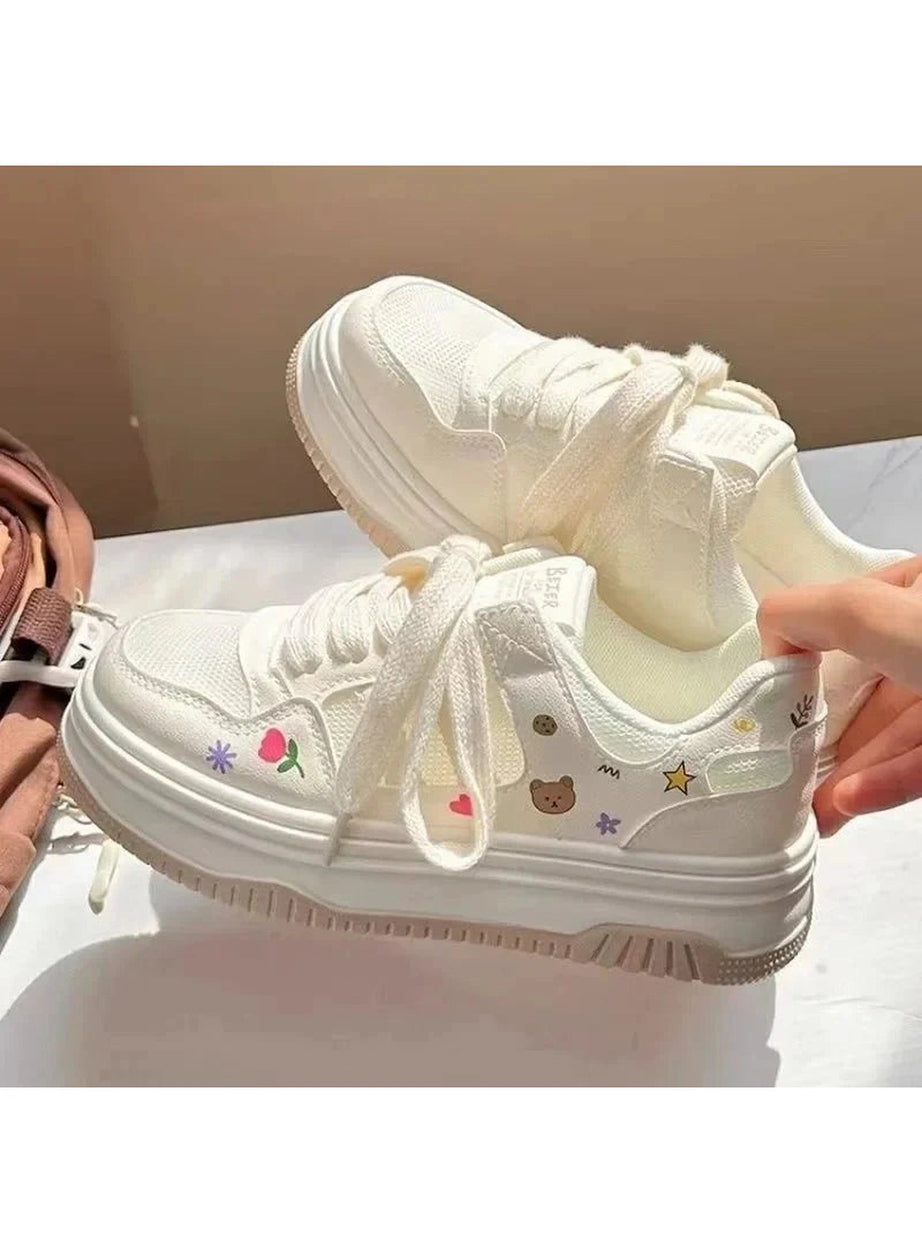 Y2k Cartoon Mesh Sneakers