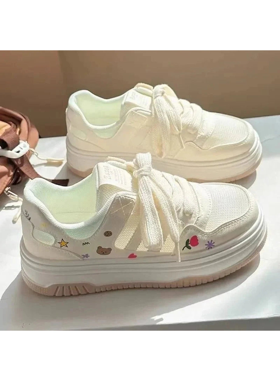 Y2k Cartoon Mesh Sneakers