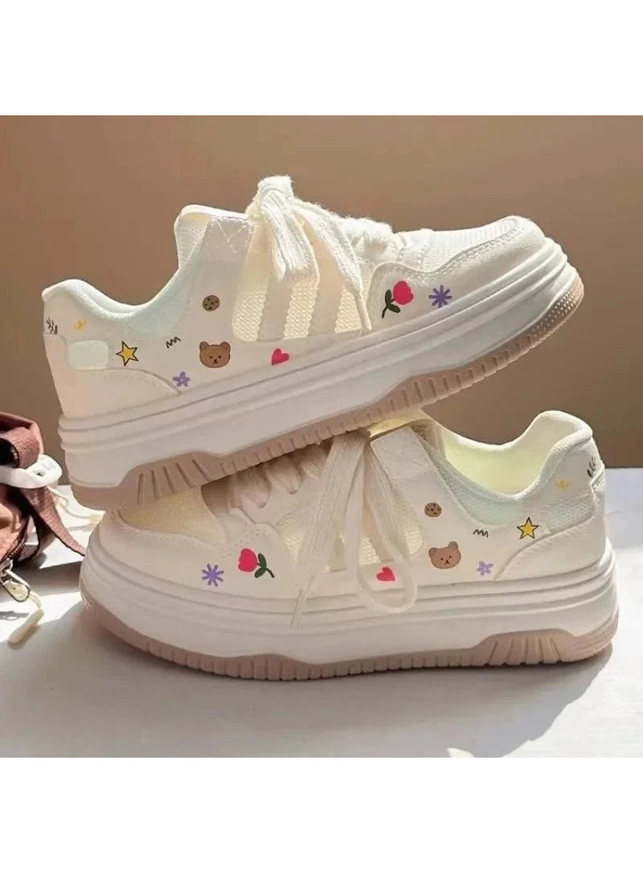 Y2k Cartoon Mesh Sneakers