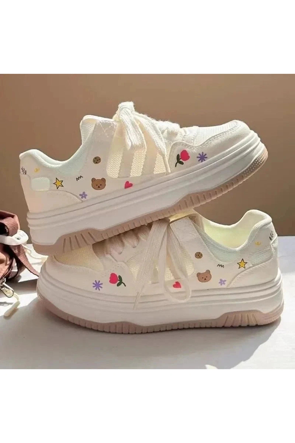 Y2k Cartoon Mesh Sneakers