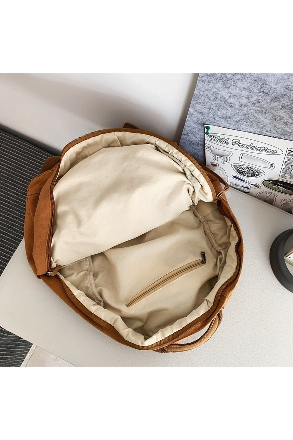 Y2k Casual Green Laptop Bag