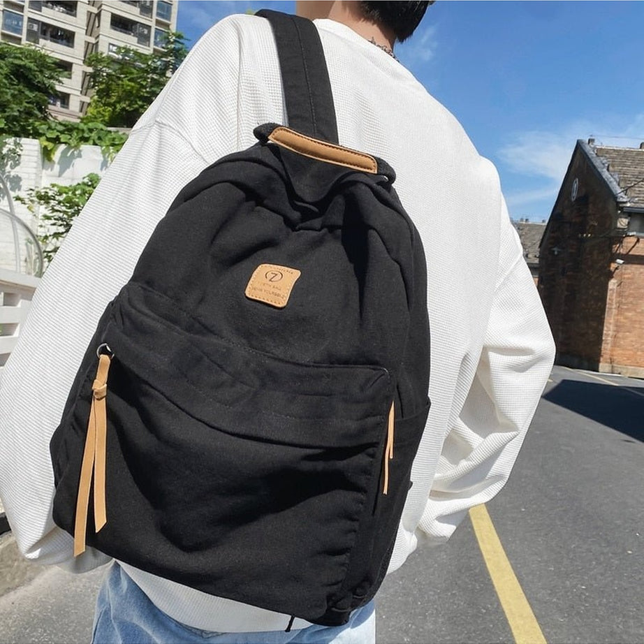 Y2k Casual Green Laptop Bag