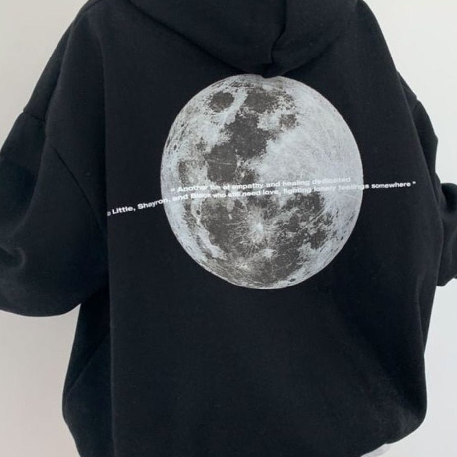 Y2k Casual Loose Letter Hoodie