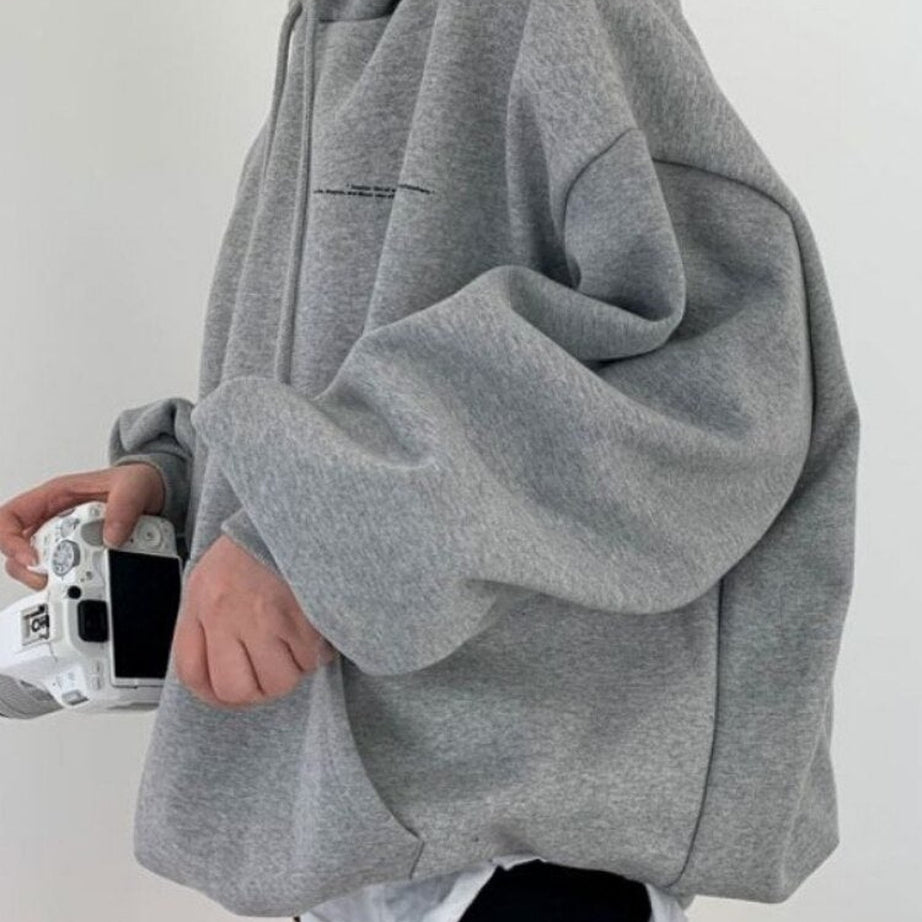 Y2k Casual Loose Letter Hoodie