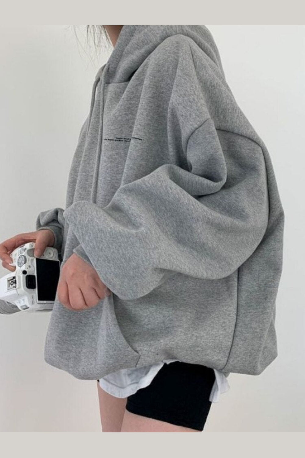 Y2k Casual Loose Letter Hoodie