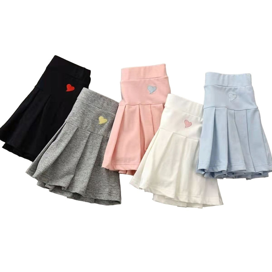 Y2k Casual Pleated Mini Skirt