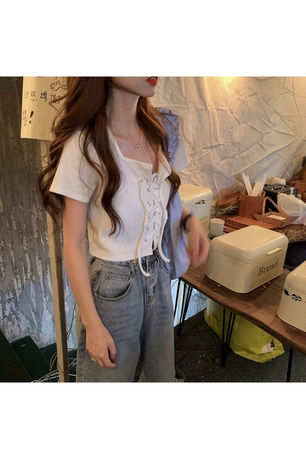 Y2k Casual Simple Top