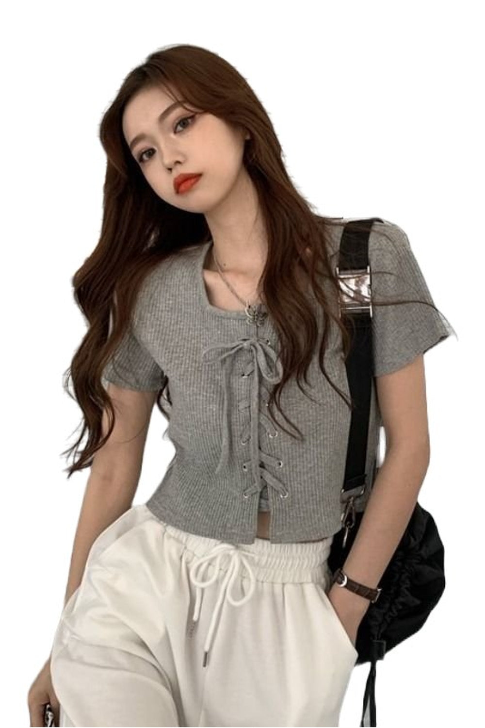 Y2k Casual Simple Top