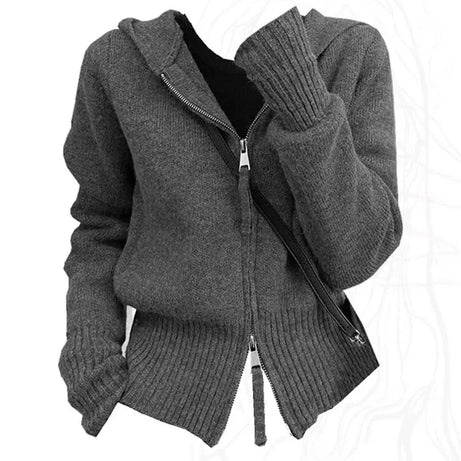 Casual Solid Cardigan - Cardigans