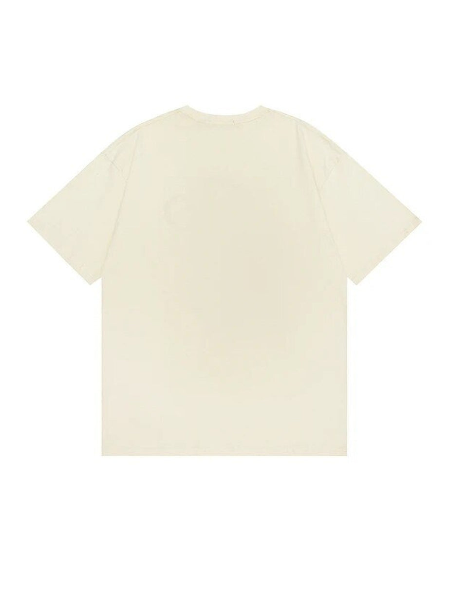 Y2k Cat Save World Cartoon T-shirt