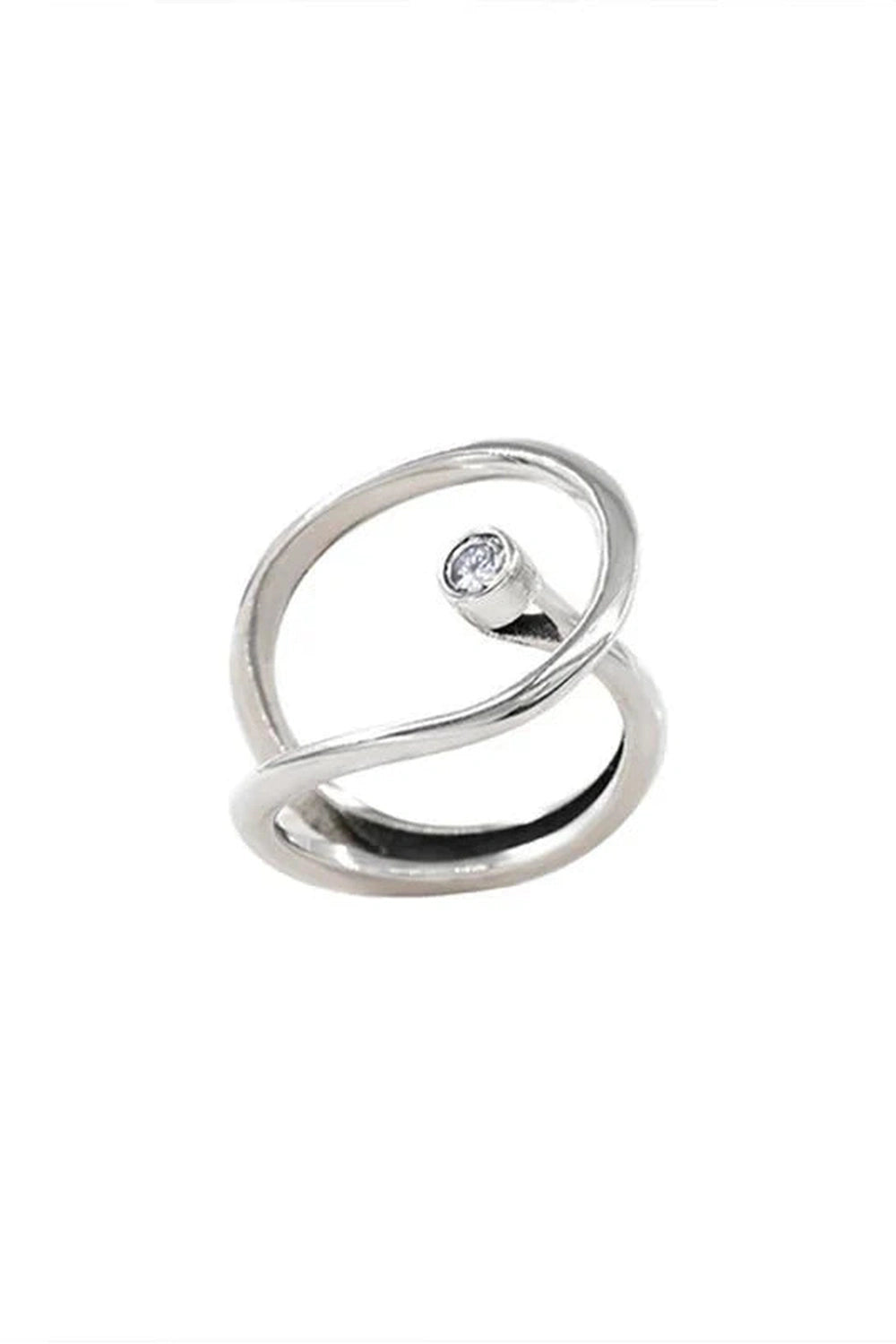 Y2k Celestial Orbit Sparkle Ring