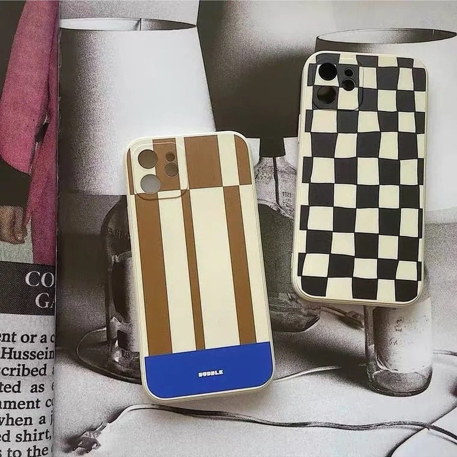 Y2k Checkerboard Case for iPhone