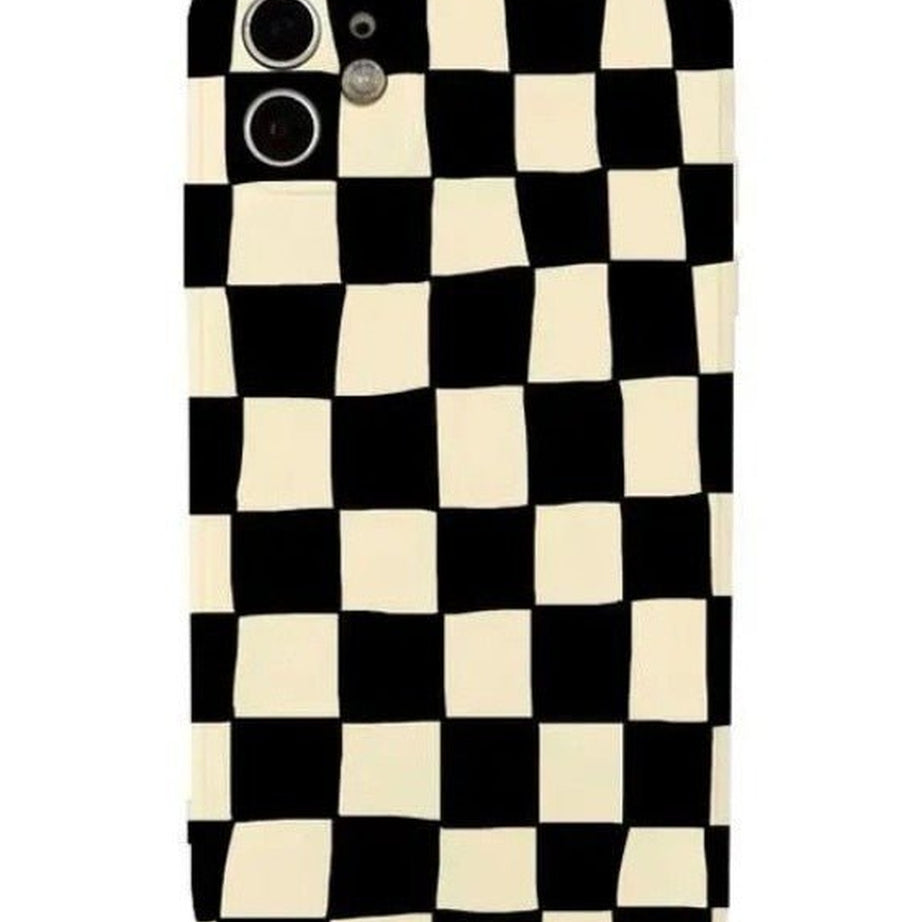 Y2k Checkerboard Case for iPhone